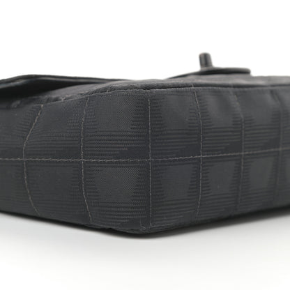 Chanel Nylon Medium Travel Flap Black 9 of 13