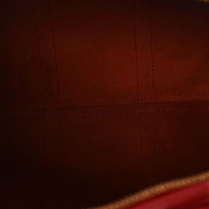 Louis Vuitton Epi Keepall 45 Castillan Red 4 of 15