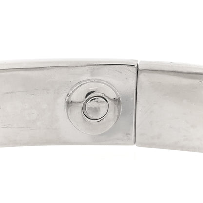 Cartier 18K White Gold 6 Diamond LOVE Bracelet 17 5 of 5