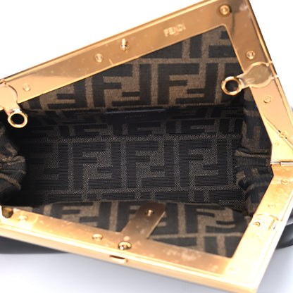 Fendi Shiny Nappa Small Fendi First Black 5 of 17