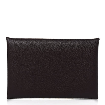 Hermes Evercolor Verso Calvi Card Case Rouge Sellier Rouge H 1 of 8