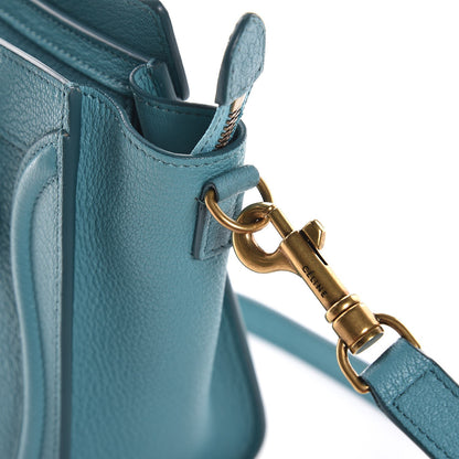 Celine Goatskin Nano Luggage Antarctic 9 of 9