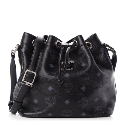 MCM Visetos Essential Drawstring Bucket Bag Black 1 of 9