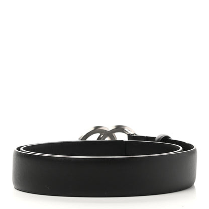 Chanel Calfskin CC Belt 75 30 Black 2 of 8