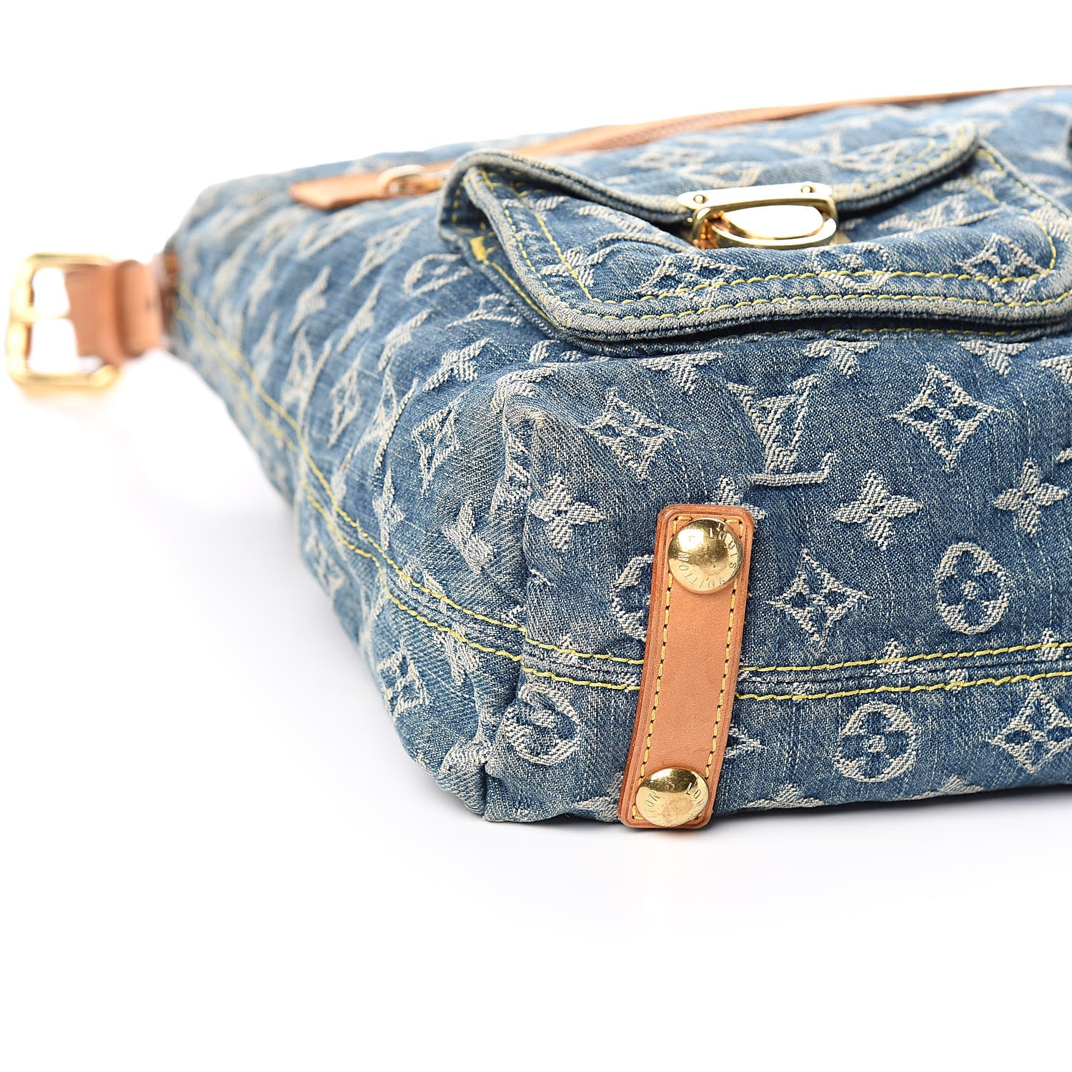 Louis Vuitton Denim Baggy GM Blue 7 of 14