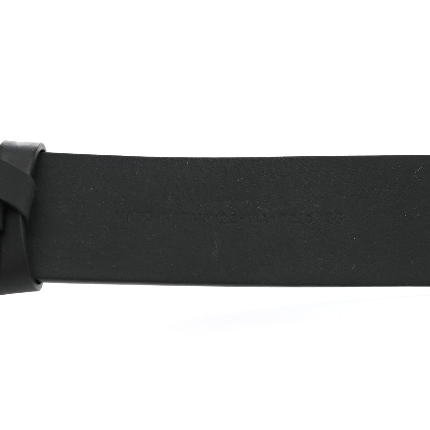 Ultra Matte Calfskin 35mm Montaigne Belt 85 Black