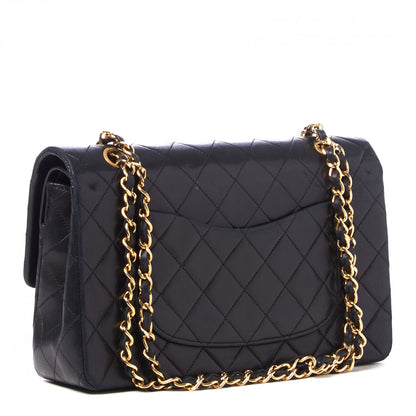 Chanel Lambskin Quilted Medium Double Flap Black 2 of 9