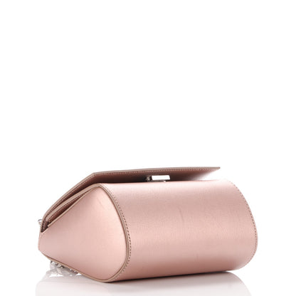 Givenchy Metallic Calfskin Mini Pandora Box Chain Crossbody Bag Light Pink 4 of 7