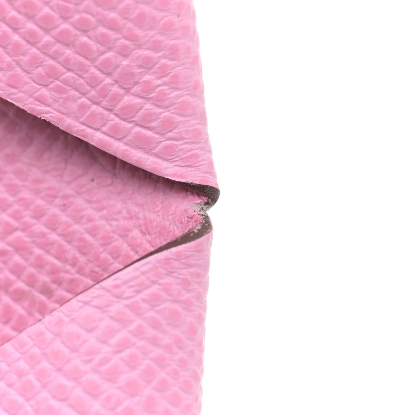 Epsom Calvi Card Case 5P Pink