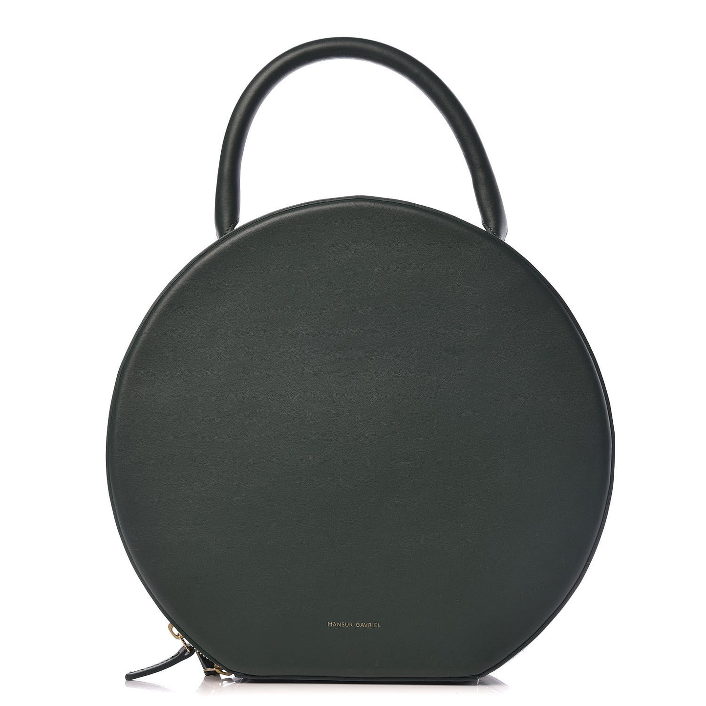 Calfskin Circle Bag Moss