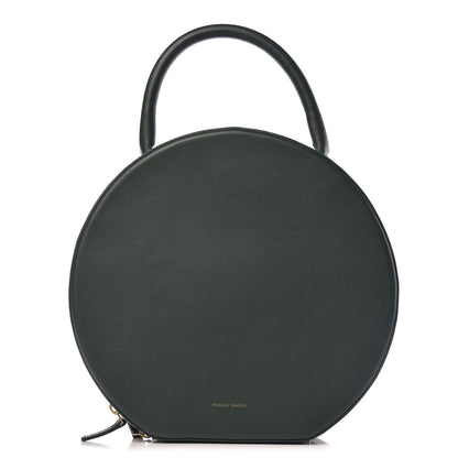 Mansur Gavriel Calfskin Circle Bag Moss 1 of 9