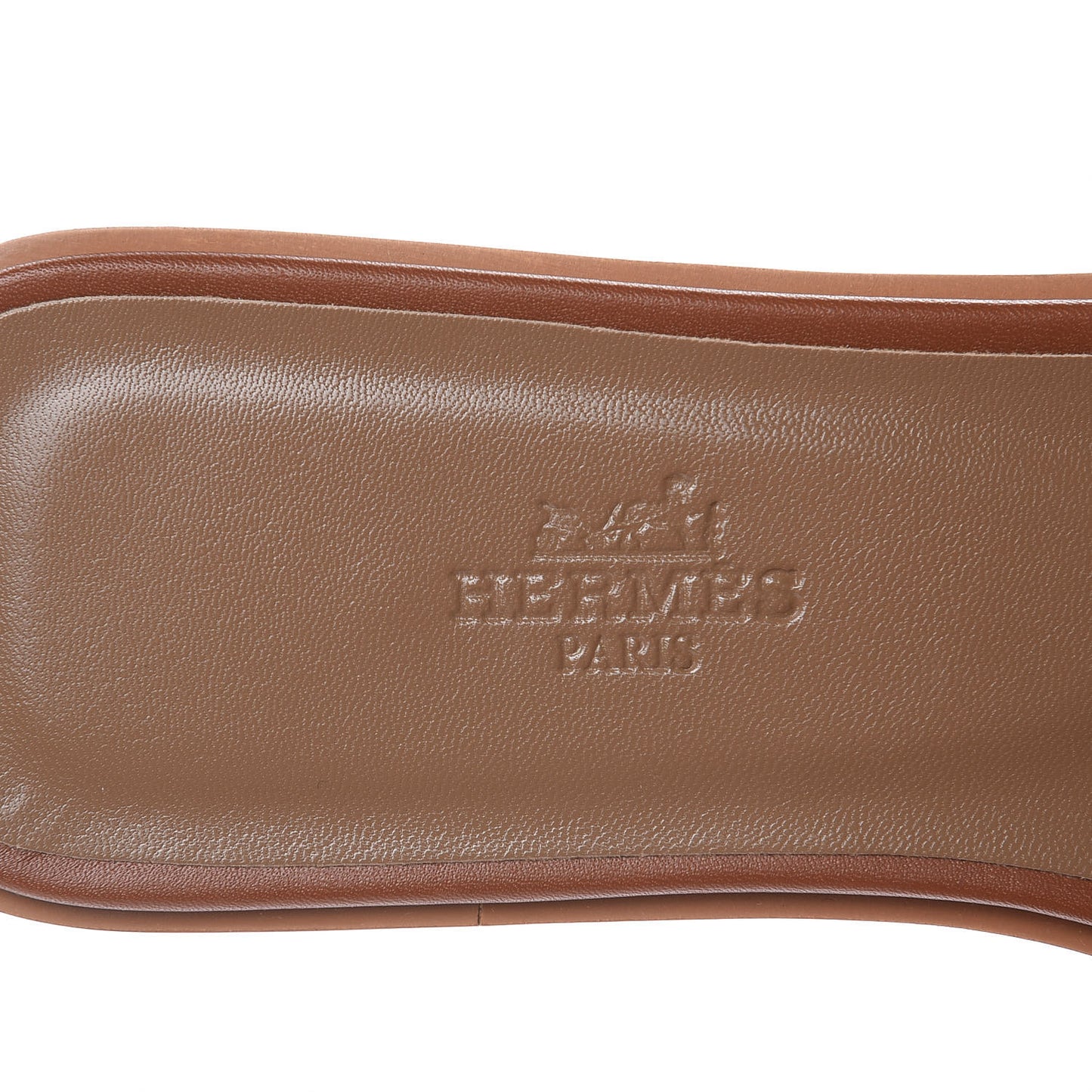 Box Calfskin Oran Sandals 37 Gold