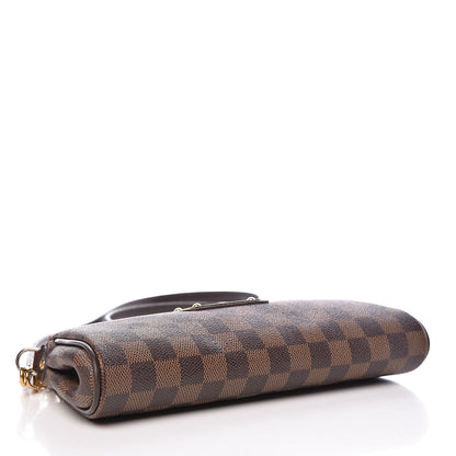 Louis Vuitton Damier Ebene Eva Clutch 4 of 13