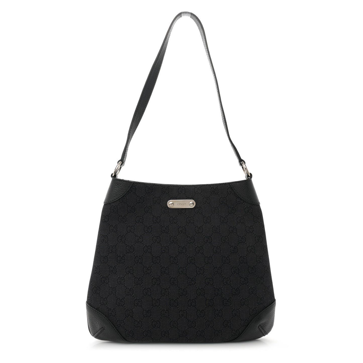 Monogram Shoulder Bag Black