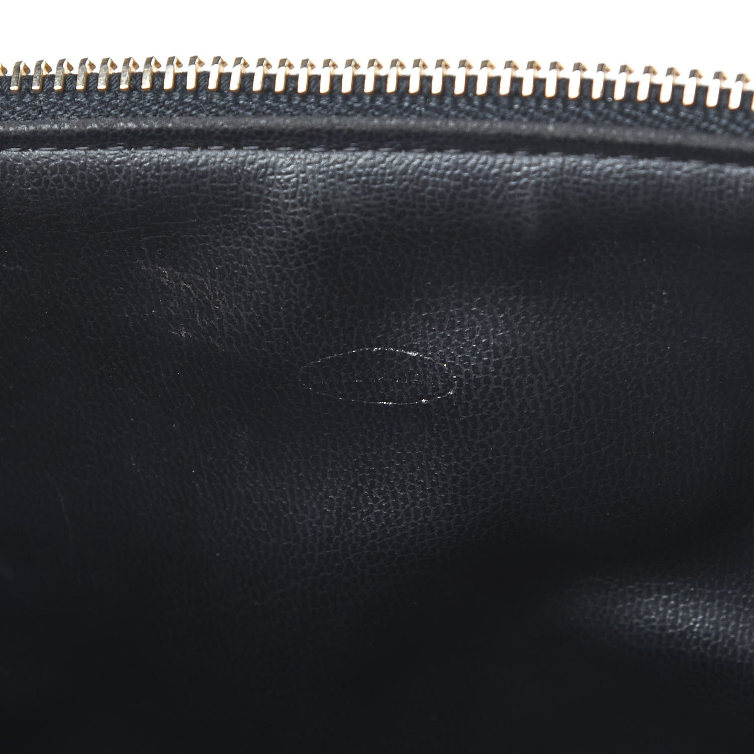 Chanel Lambskin Vanity Cosmetic Case Black 8 of 12