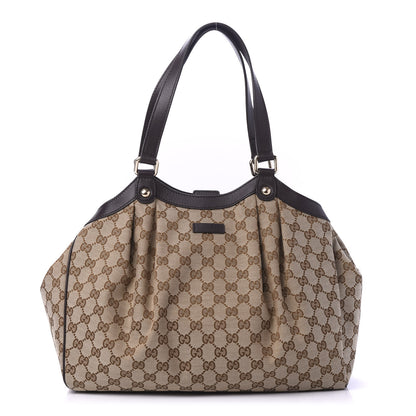 Gucci Monogram Shoulder Bag Dark Brown 1 of 10