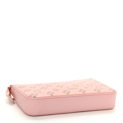 Christian Louboutin Calfskin Loubila Loubinthesky Chain Clutch Rosy 4 of 7
