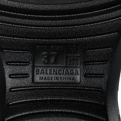 Balenciaga Rubber Womens Mold Thong Sandals 37 Black 7 of 8