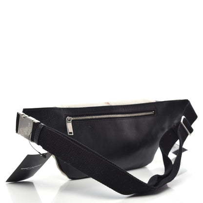 Saint Laurent Calfskin Calf Hair Pony Belt Bag Multicolor 3 of 10