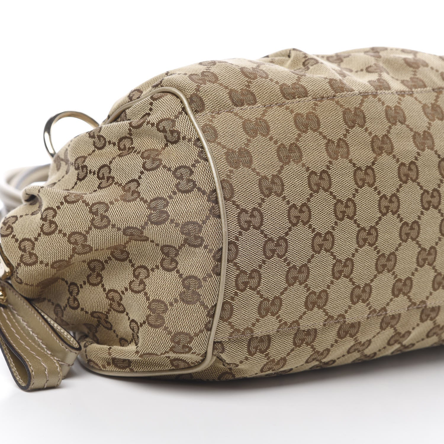 Gucci Monogram Medium Sukey Boston Champagne 9 of 13