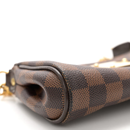 Louis Vuitton Damier Ebene Eva Clutch 9 of 10