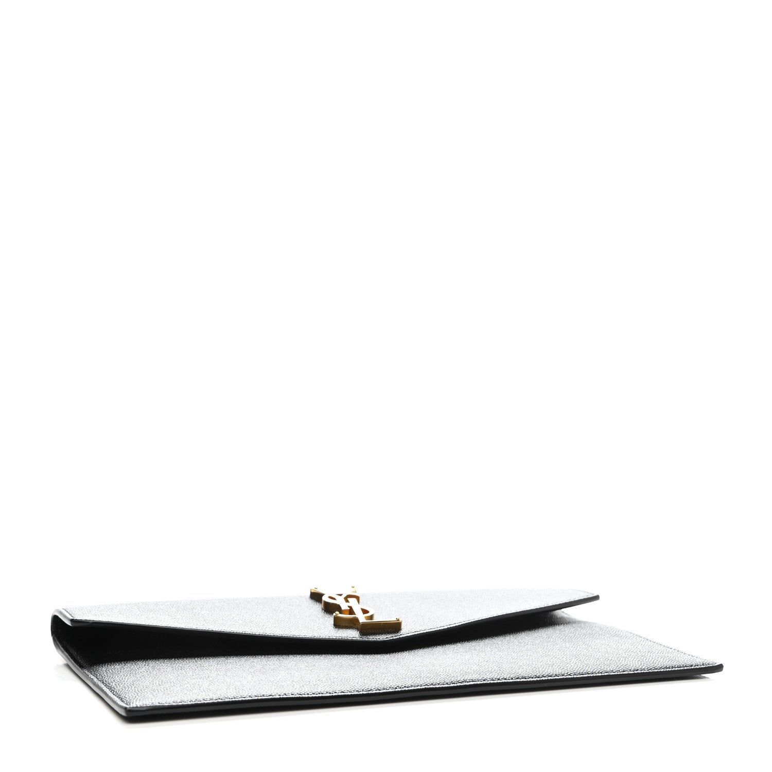 Saint Laurent Grain De Poudre Uptown Pouch Black 5 of 8