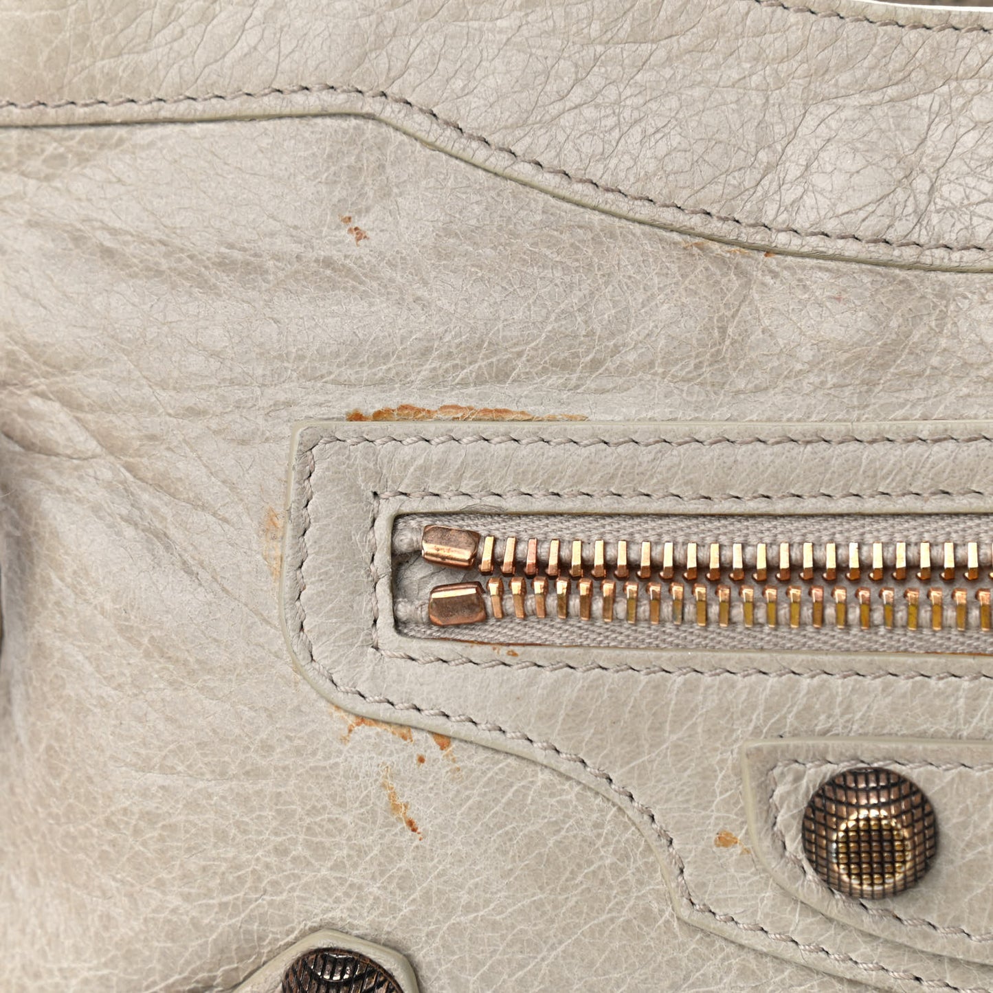 Agneau Giant 12 Rose Gold Hardware Hip Sahara