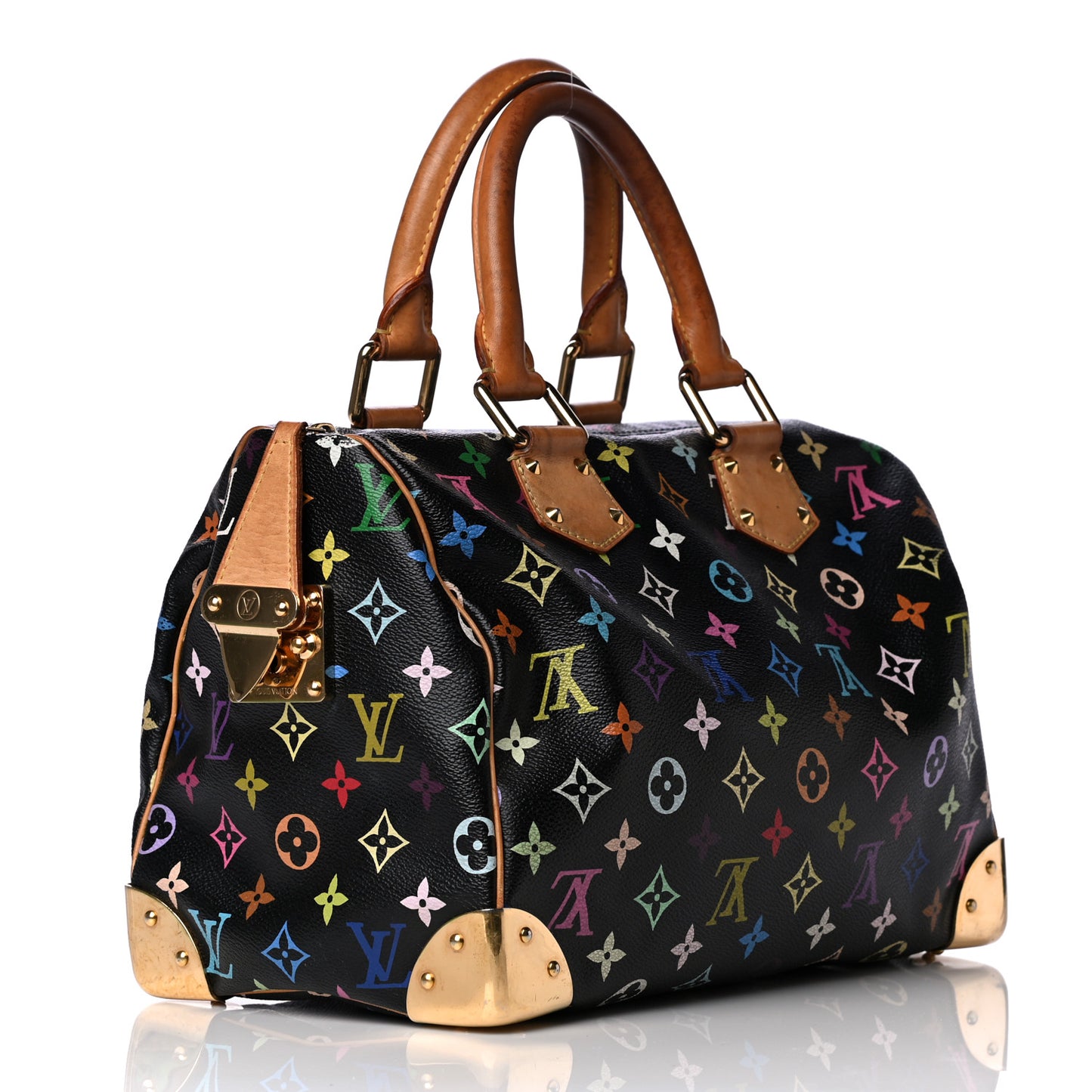 Monogram Multicolor Speedy 30 Black