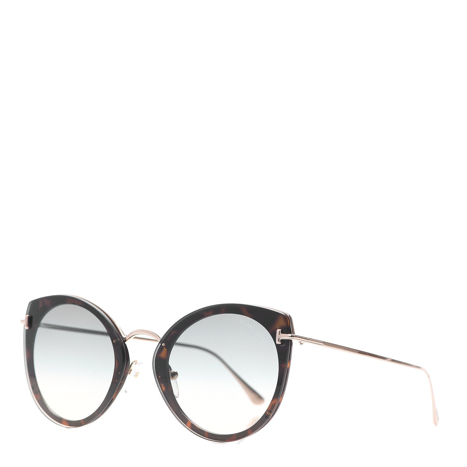 Tom Ford Jess Cat Eye Sunglasses TF683 Tortoise 1 of 6