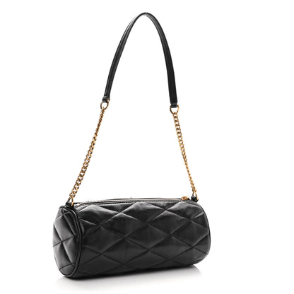 Saint Laurent Lambskin Monogram Mini Sade Tube Bag Black 3 of 11