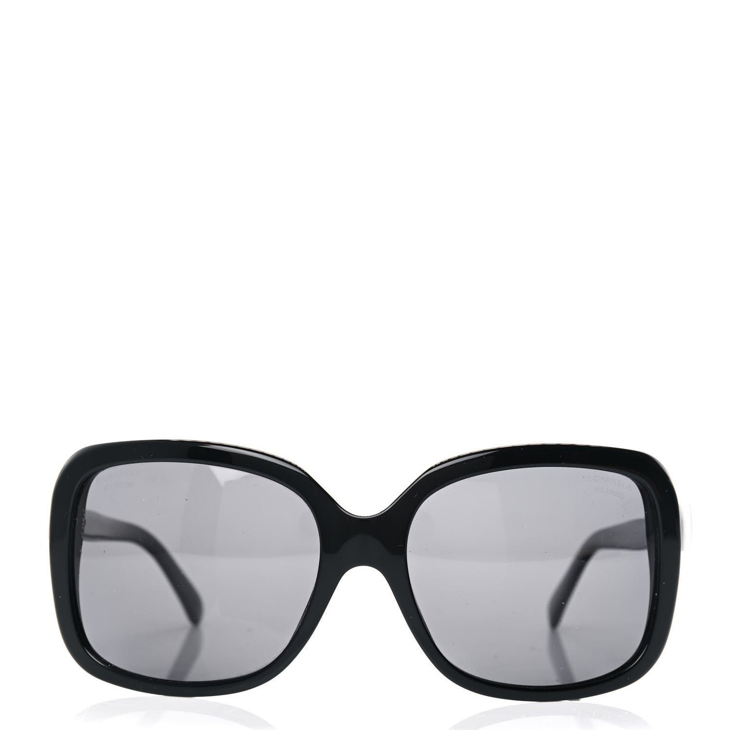 Acetate CC Bow Sunglasses 5171 Black White