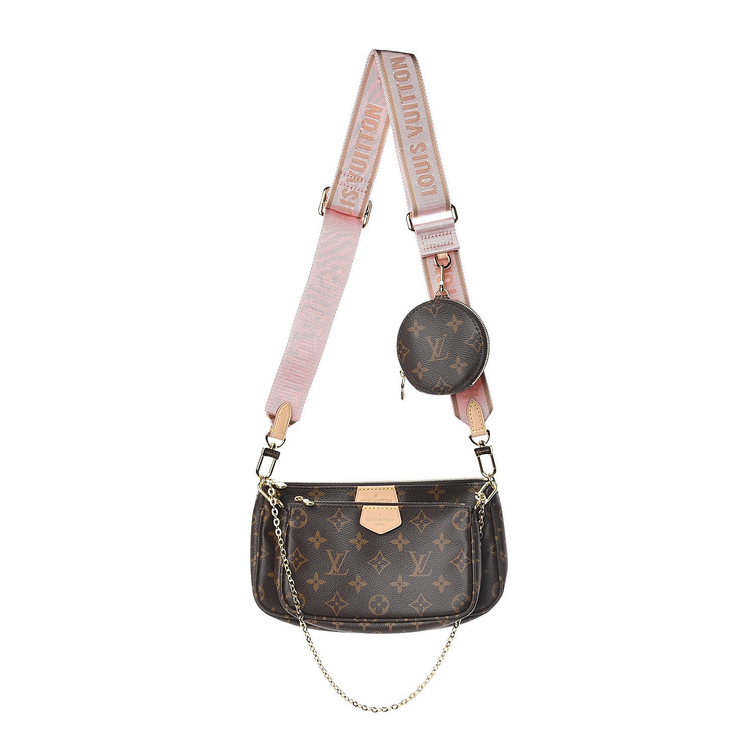 Louis Vuitton Monogram Multi Pochette Accessories Rose Clair 1 of 8