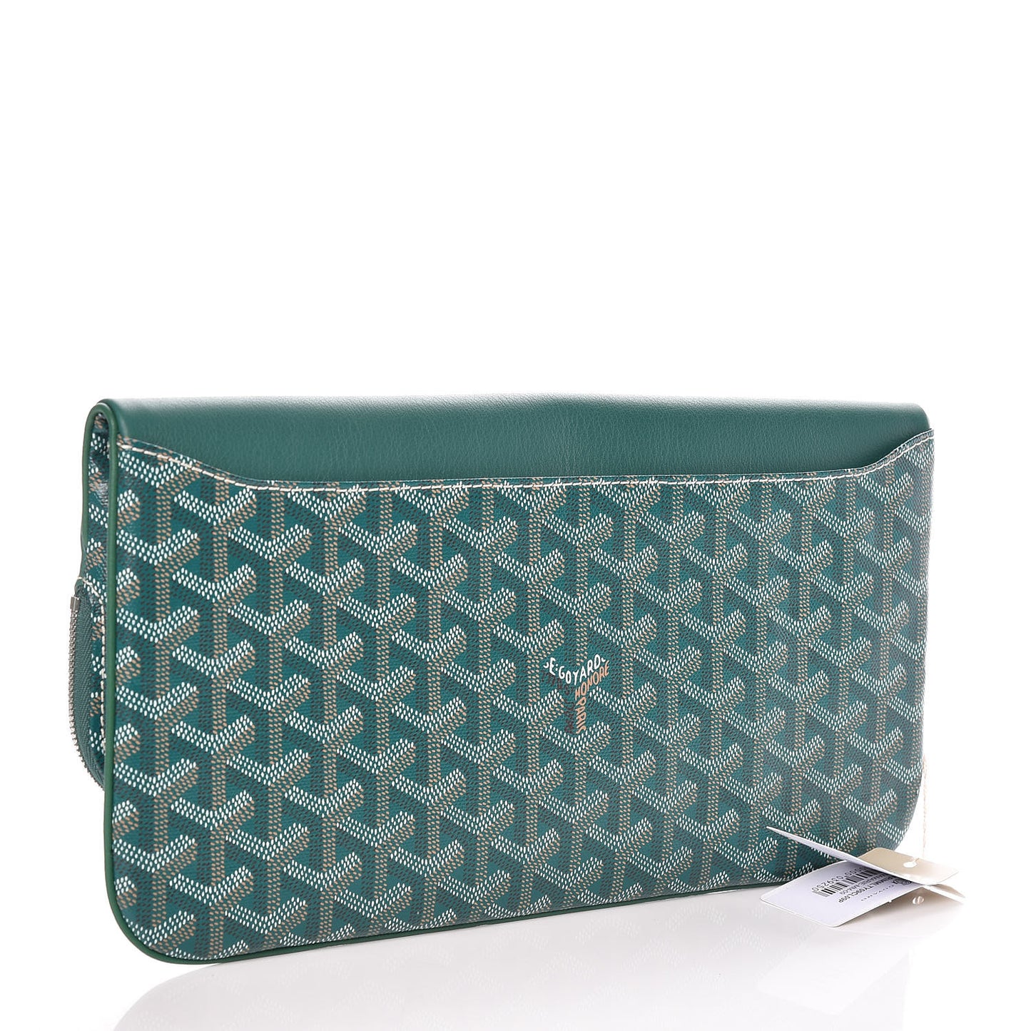 Goyardine Sainte Marie Soft Clutch Green
