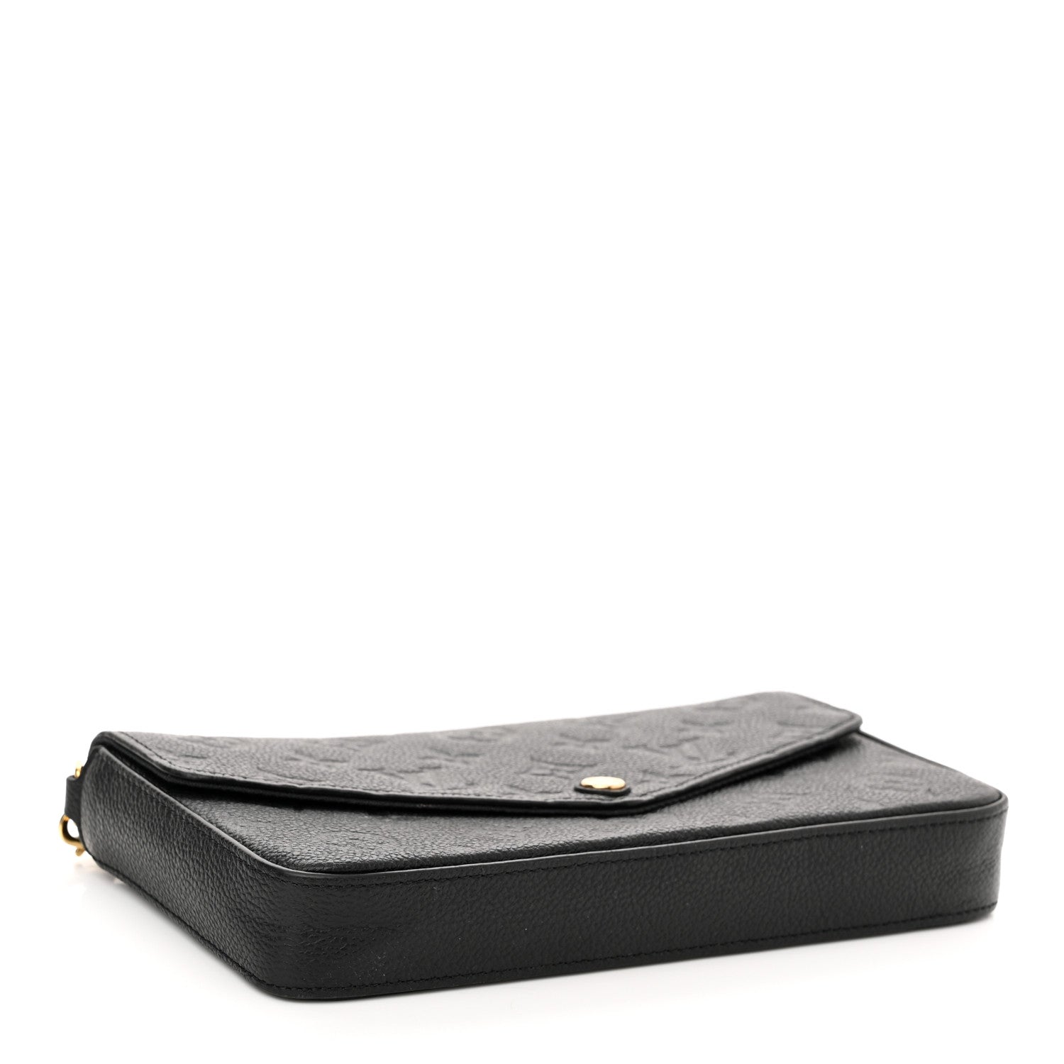 Louis Vuitton Empreinte Pochette Felicie Chain Wallet Black 4 of 13