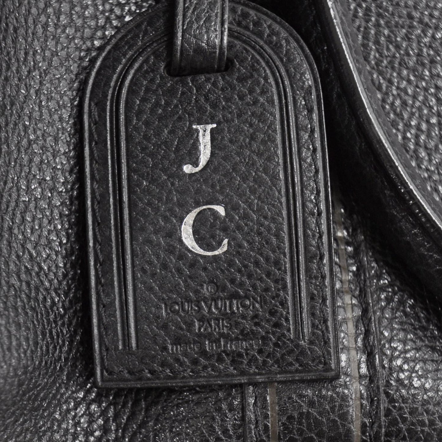 Tobago Leather Keepall 50 Black