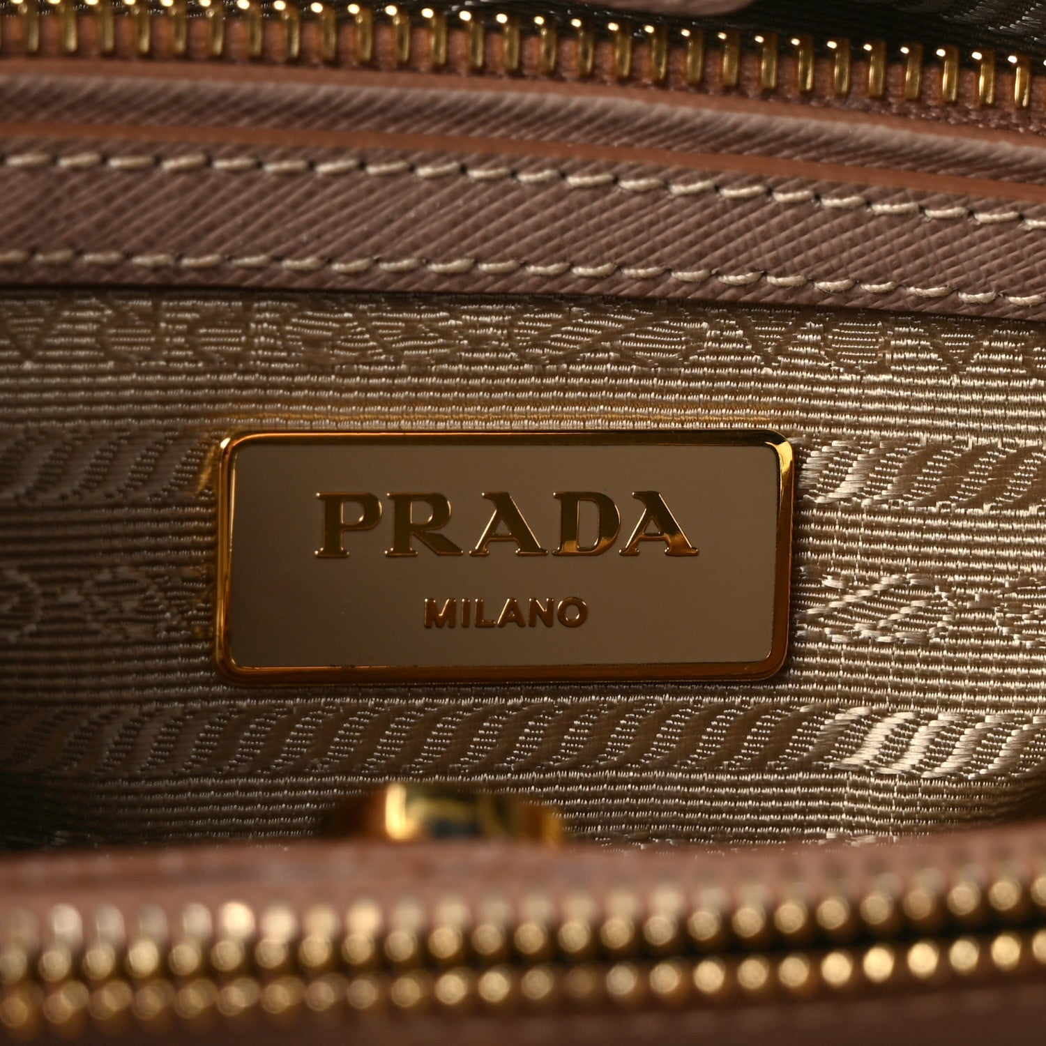 Prada Saffiano Medium Tote Cammeo 6 of 10