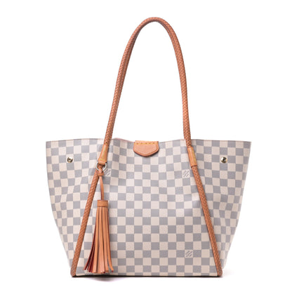 Louis Vuitton Damier Azur Propriano Rose Ballerine 1 of 5