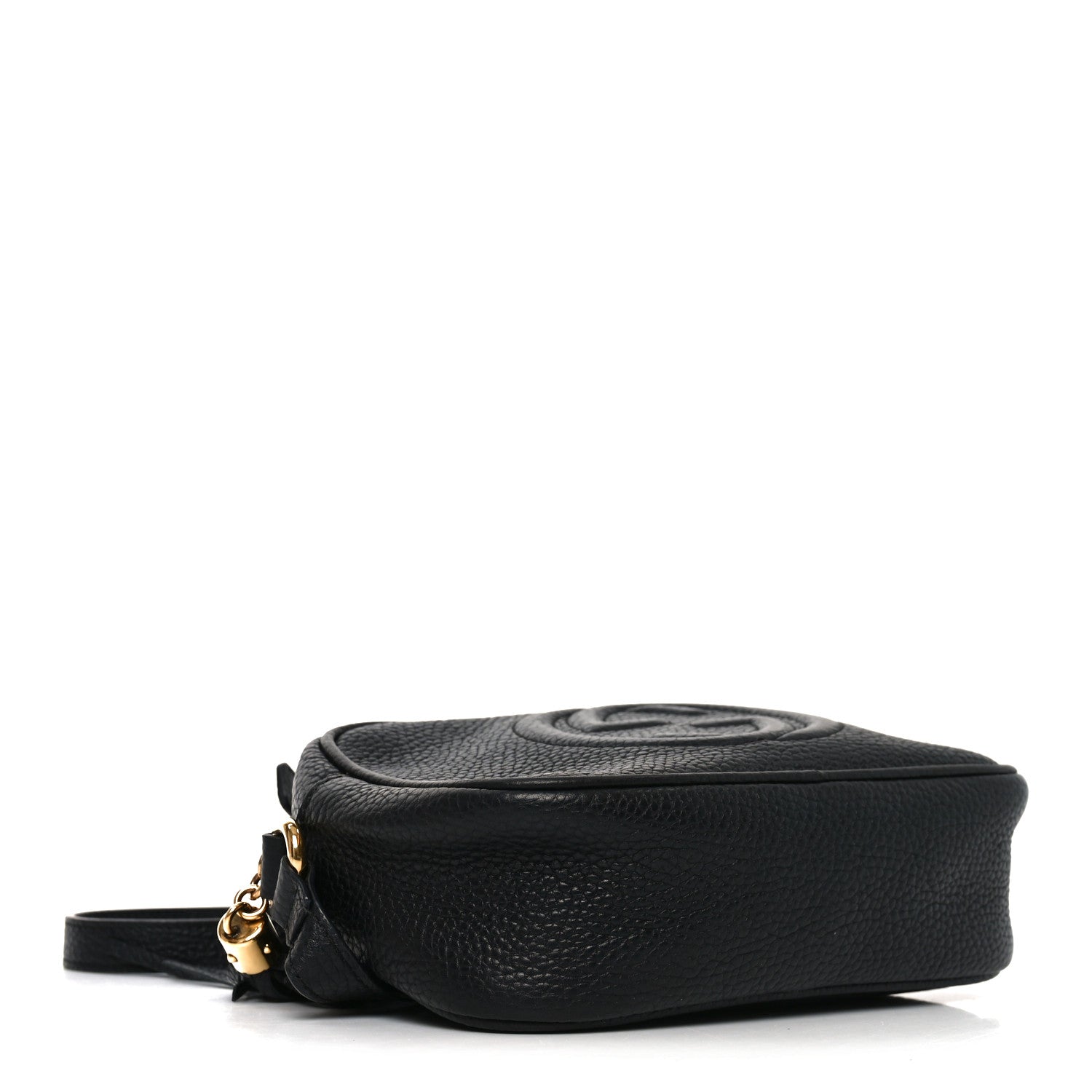 Gucci Pebbled Calfskin Small Soho Disco Bag Black 4 of 10