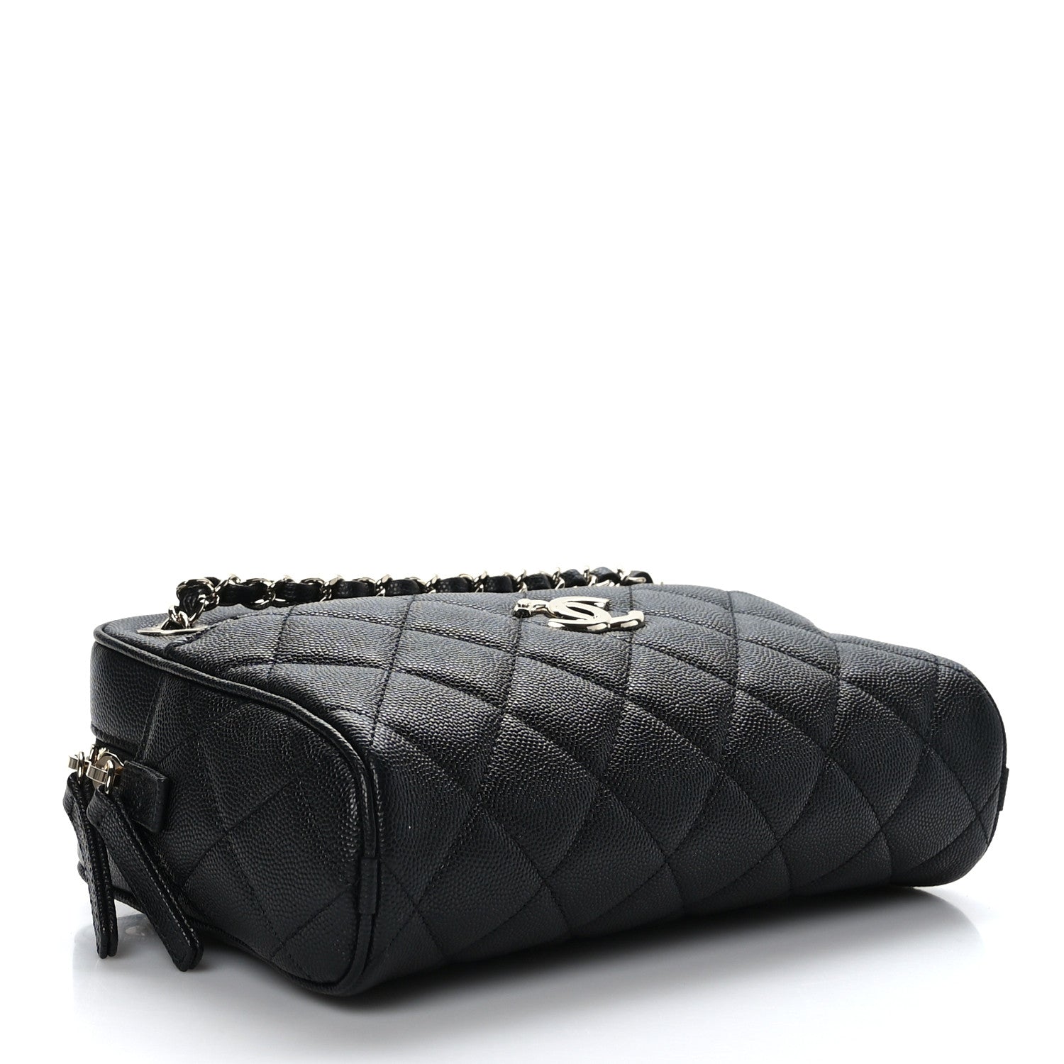 Chanel Caviar Quilted Small In & Out Camera Case Black 4 of 9