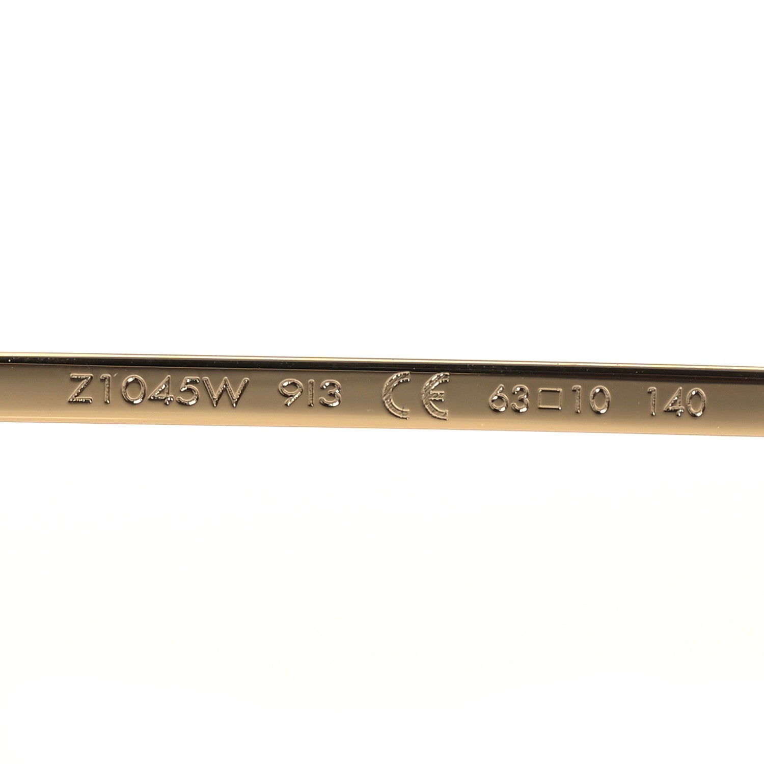 Louis Vuitton Grease Mask Sunglasses Z1045W Gold 6 of 8