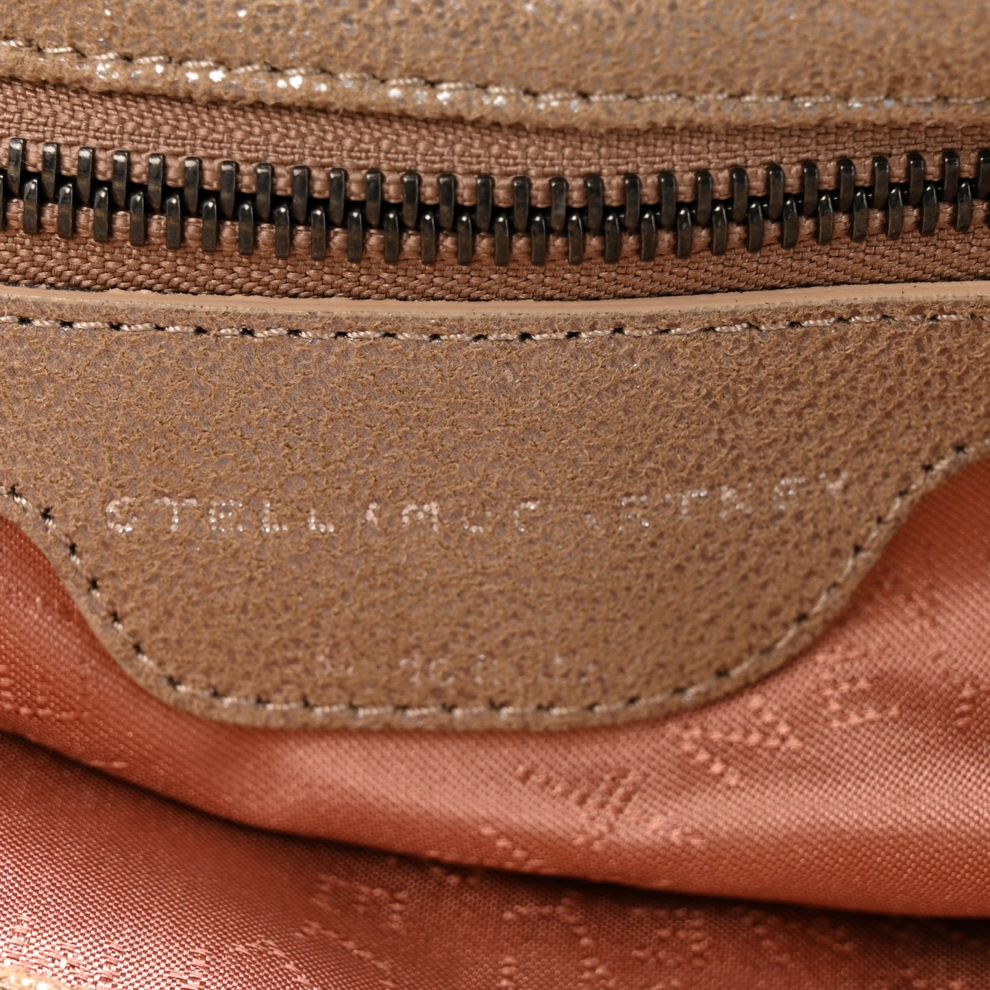 Shaggy Deer Small Falabella Tote Taupe