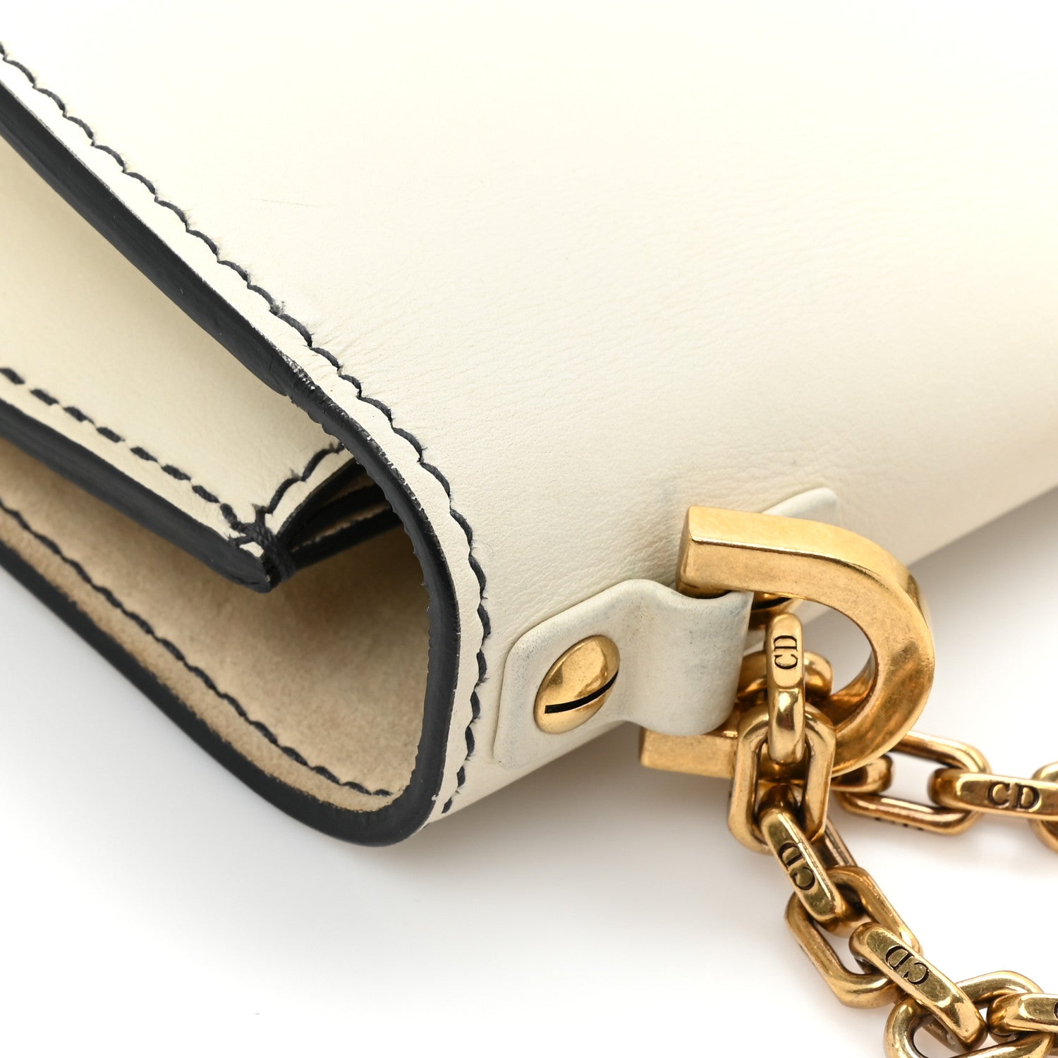 Christian Dior Calfskin J'Adior Chain Flap Bag Off White 14 of 14