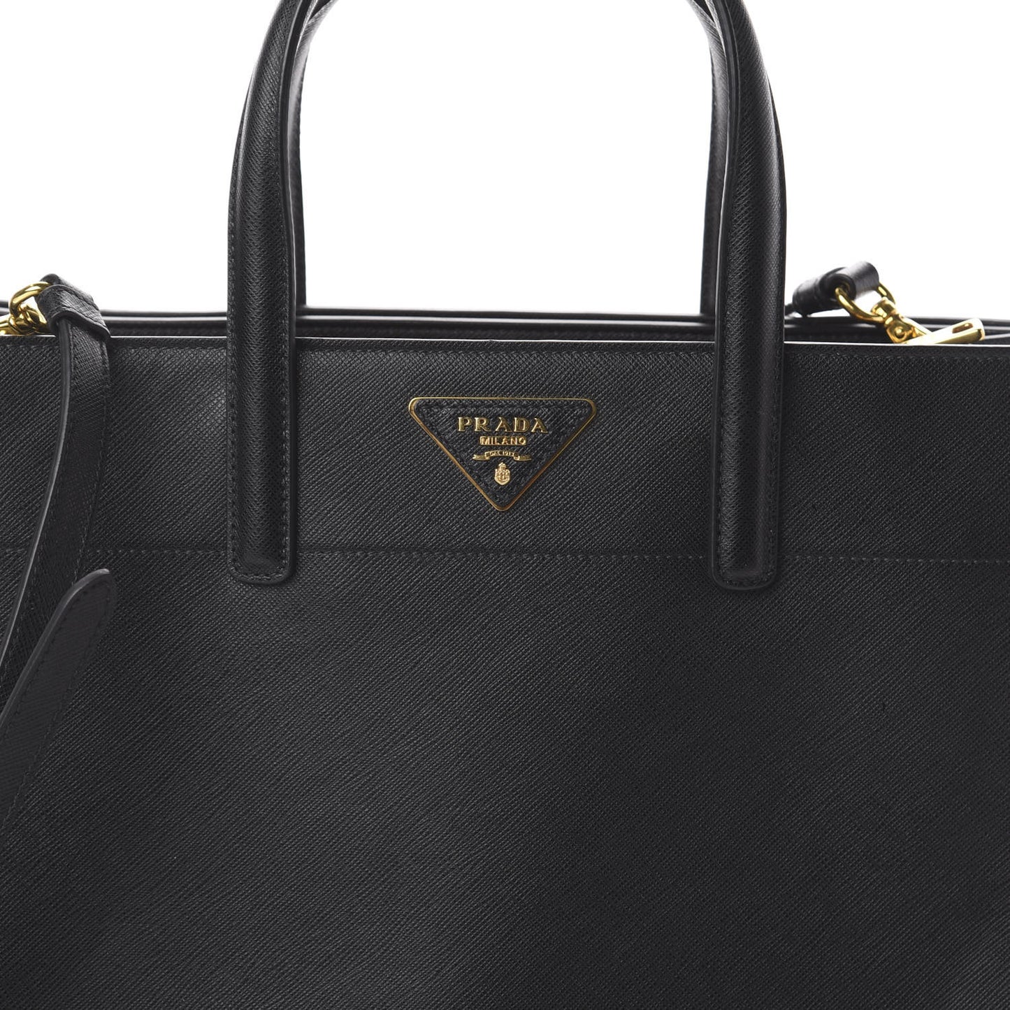 Saffiano Soft Tote Black