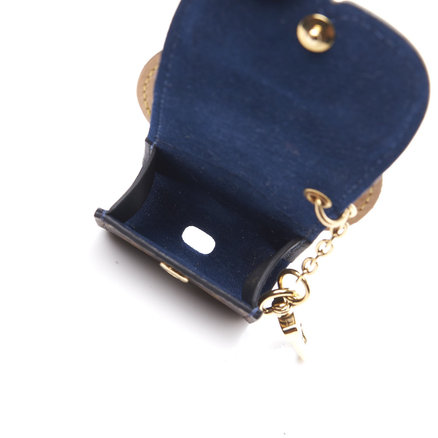 Louis Vuitton Monogram Cat Earphones Case Black 3 of 5