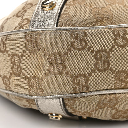 Gucci Monogram Medium Abbey D Ring Hobo Gold 8 of 10