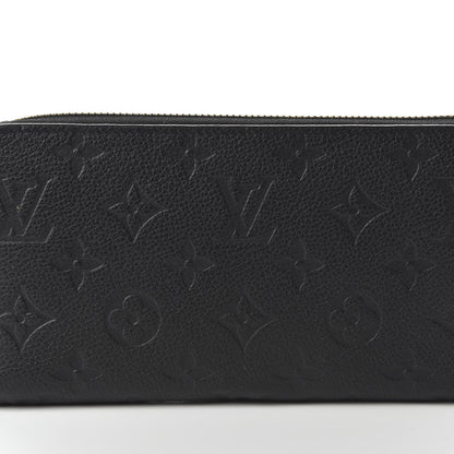 Louis Vuitton Empreinte Zippy Wallet Black 9 of 10