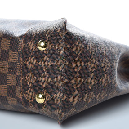 Louis Vuitton Damier Ebene Caissa Hobo Cherry 9 of 13