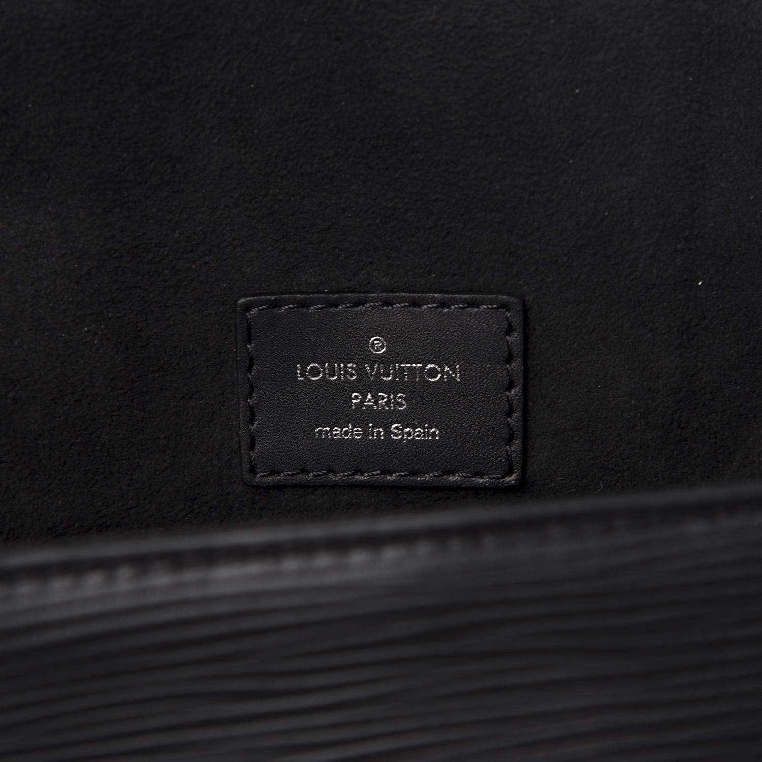 Louis Vuitton Epi Harrington Black 7 of 8