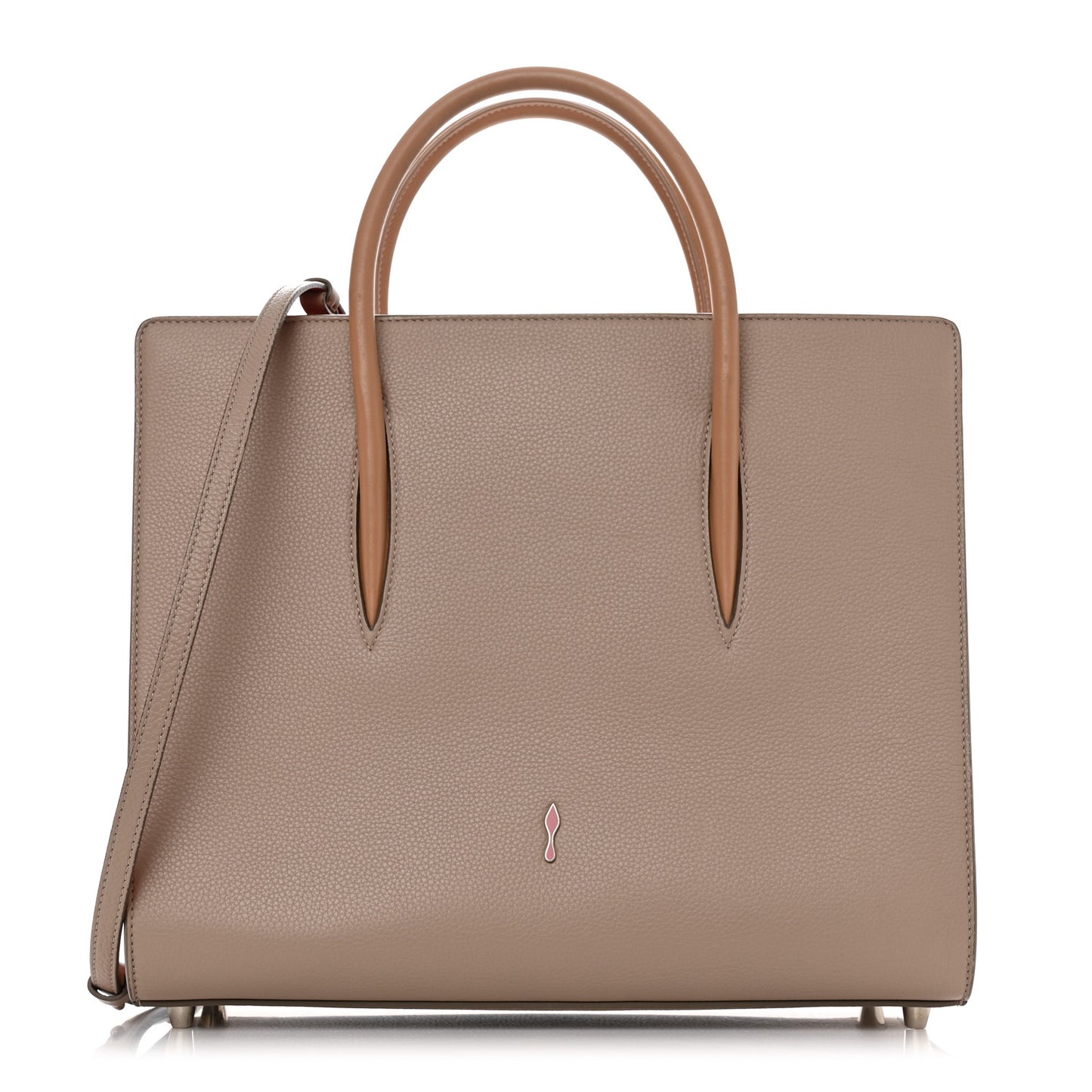 Calfskin Patent Studded Large Paloma Cashmere