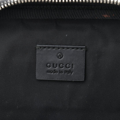 Gucci GG Supreme Monogram Web Belt Bag Black 7 of 18